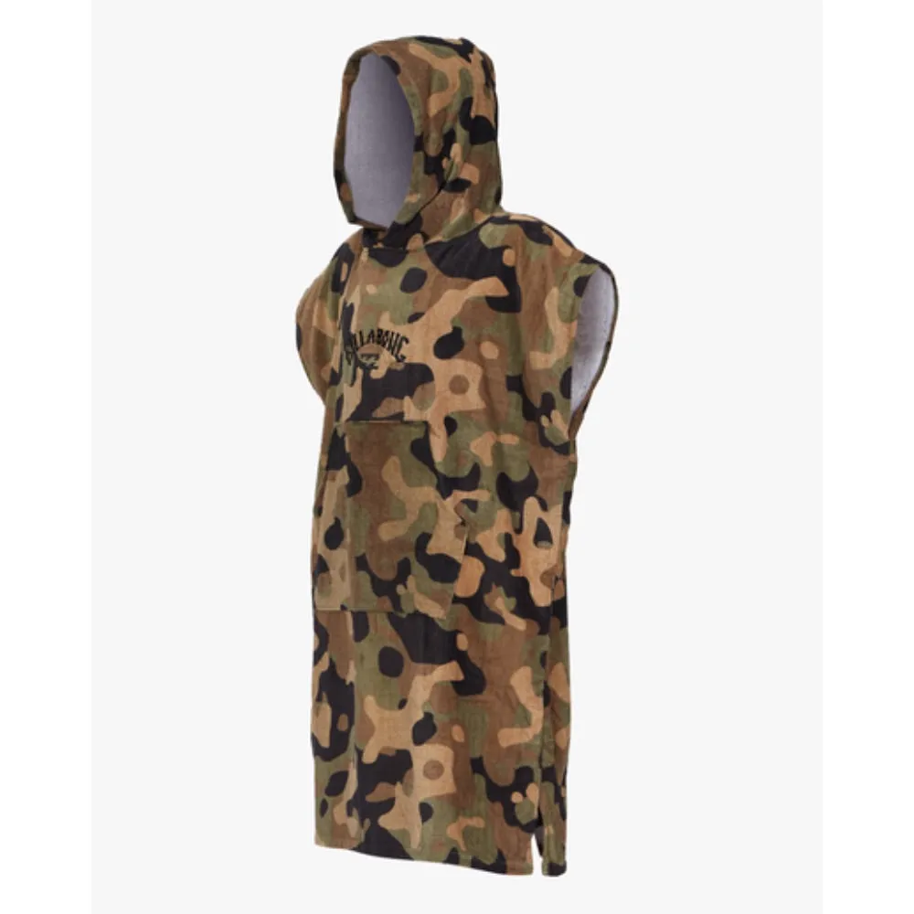 BILLABONG BOY'S HOODED TOWEL CAMO