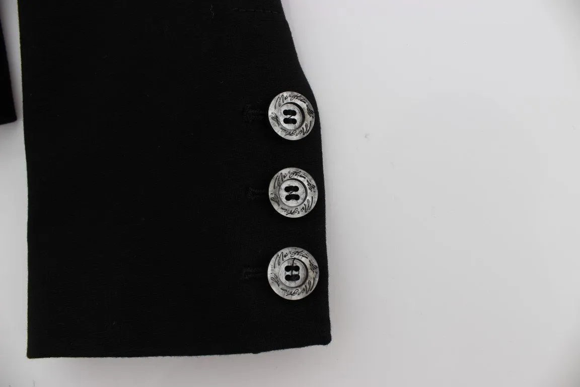 Black Stretch Blazer Jacket