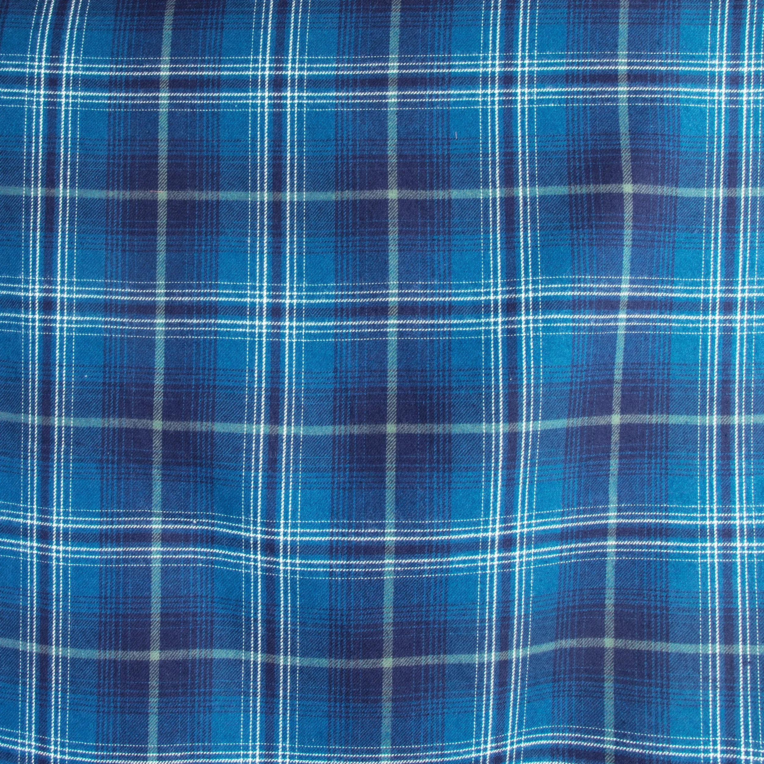 Blue Moon Flannel Kimono