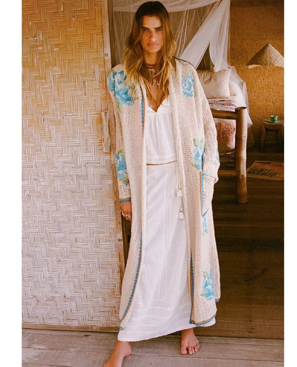 Coastal Granny Maxi Cardigan