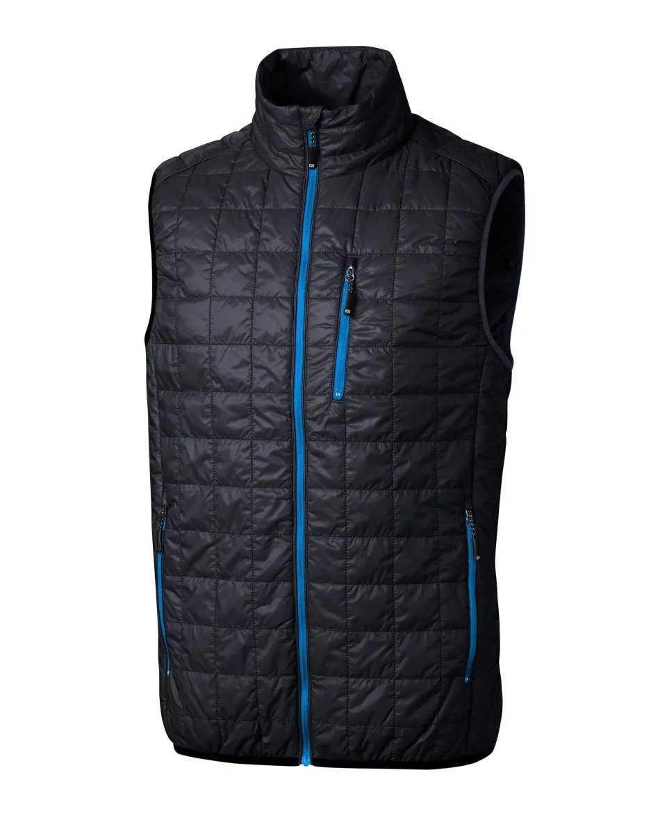 Cutter & Buck Men's Rainier PrimaLoft® Eco Insulated Full Zip Puffer Vest