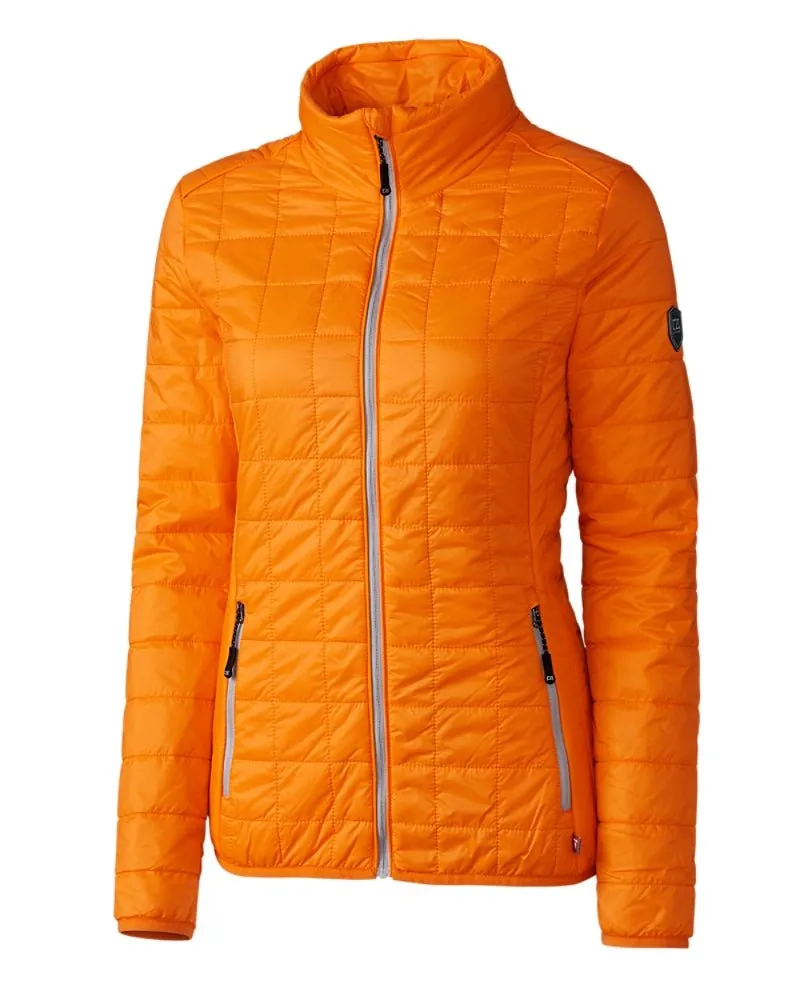 Cutter & Buck Rainier PrimaLoft Womens Eco Insulated Full Zip Puffer Jacket