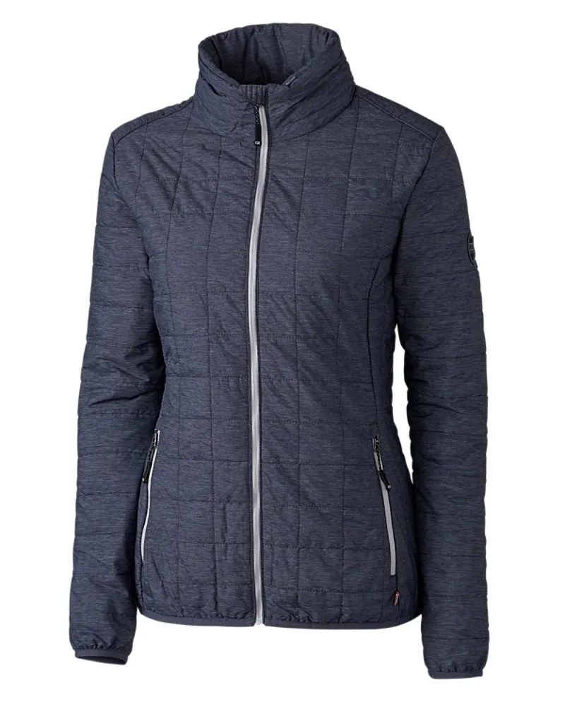 Cutter & Buck Rainier PrimaLoft Womens Eco Insulated Full Zip Puffer Jacket