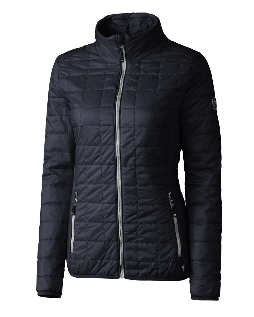 Cutter & Buck Rainier PrimaLoft Womens Eco Insulated Full Zip Puffer Jacket