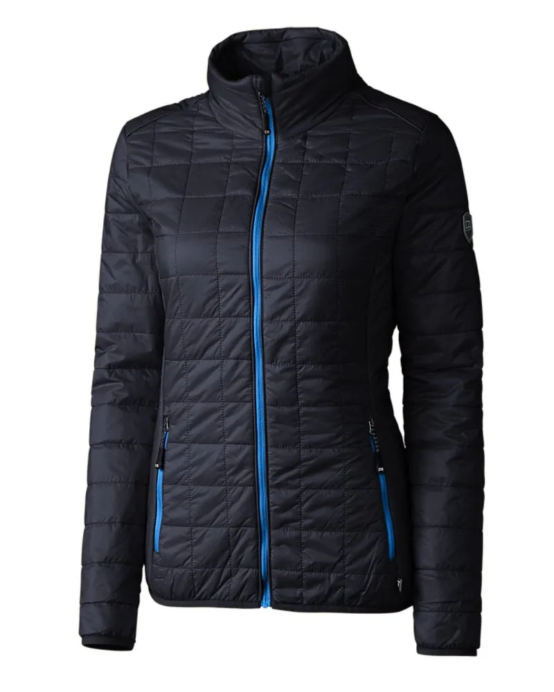 Cutter & Buck Rainier PrimaLoft Womens Eco Insulated Full Zip Puffer Jacket