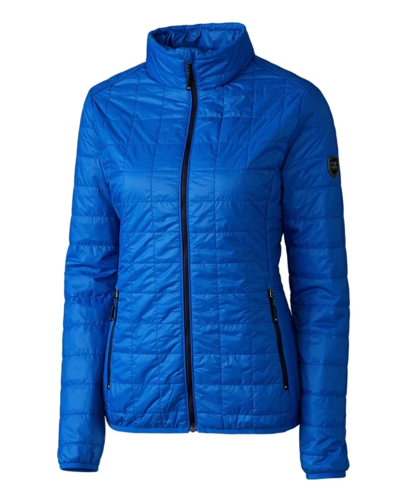 Cutter & Buck Rainier PrimaLoft Womens Eco Insulated Full Zip Puffer Jacket