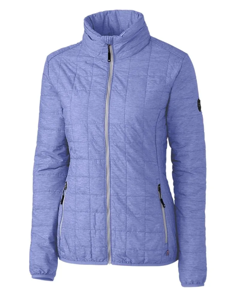 Cutter & Buck Rainier PrimaLoft Womens Eco Insulated Full Zip Puffer Jacket