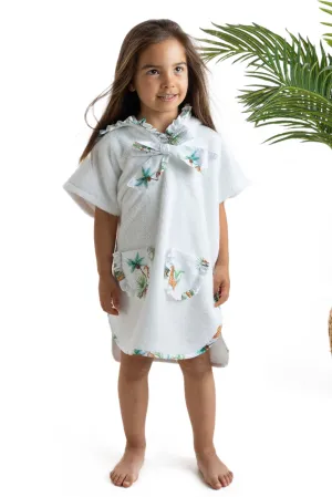 GIRAFFES Beach Poncho