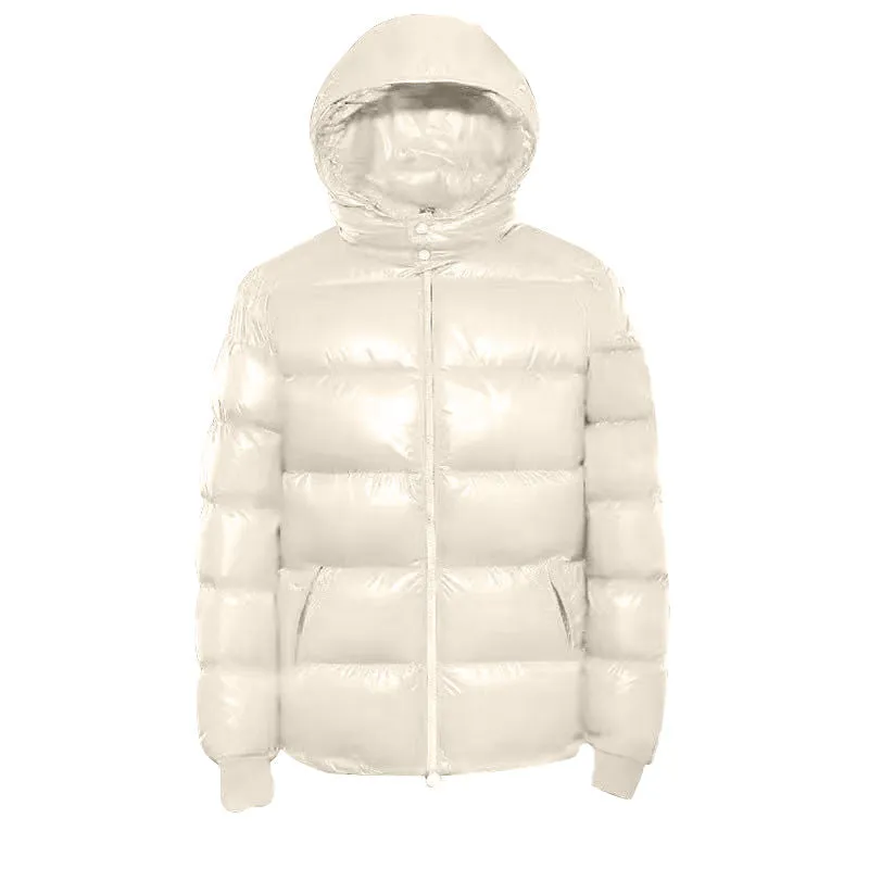 Glossy Down Puffer Coat