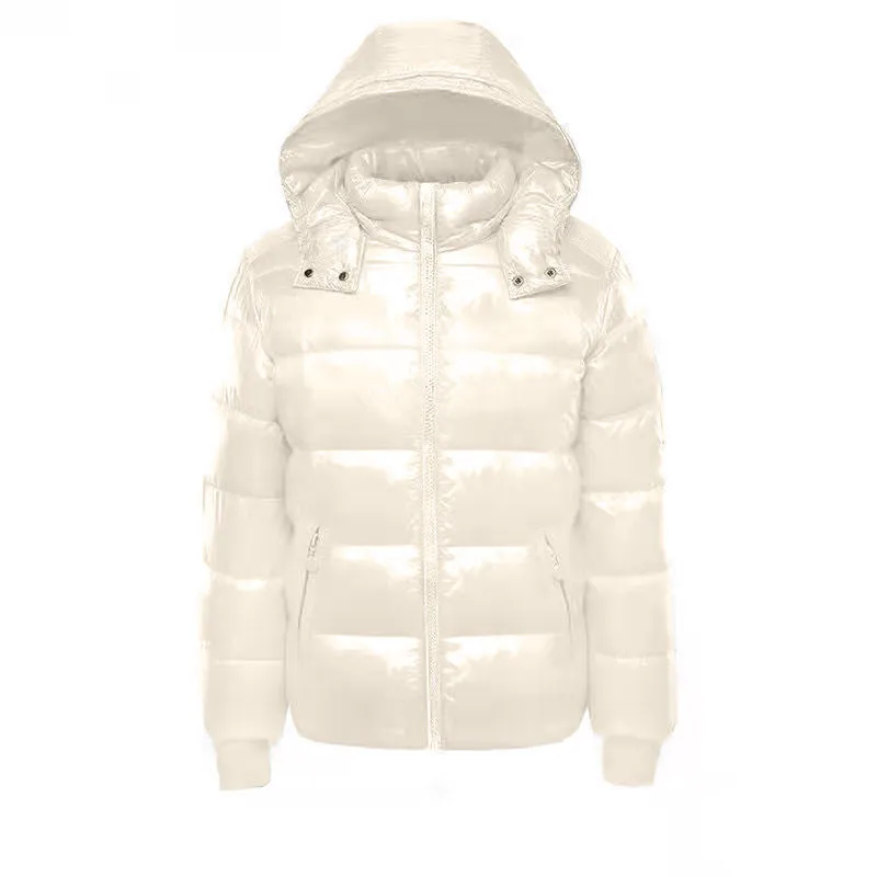 Glossy Down Puffer Coat