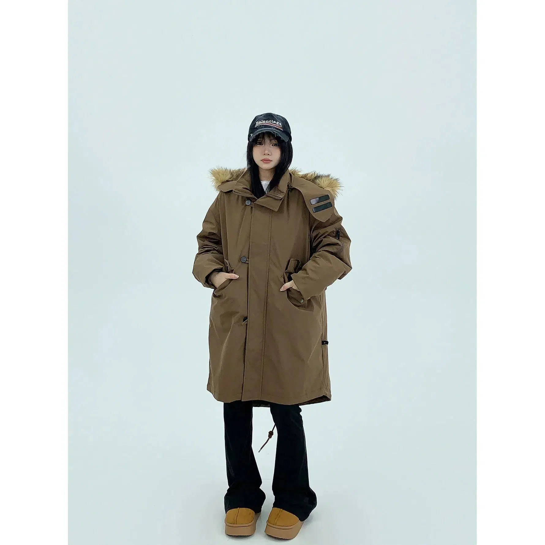 Hooded Winter Down Jacket