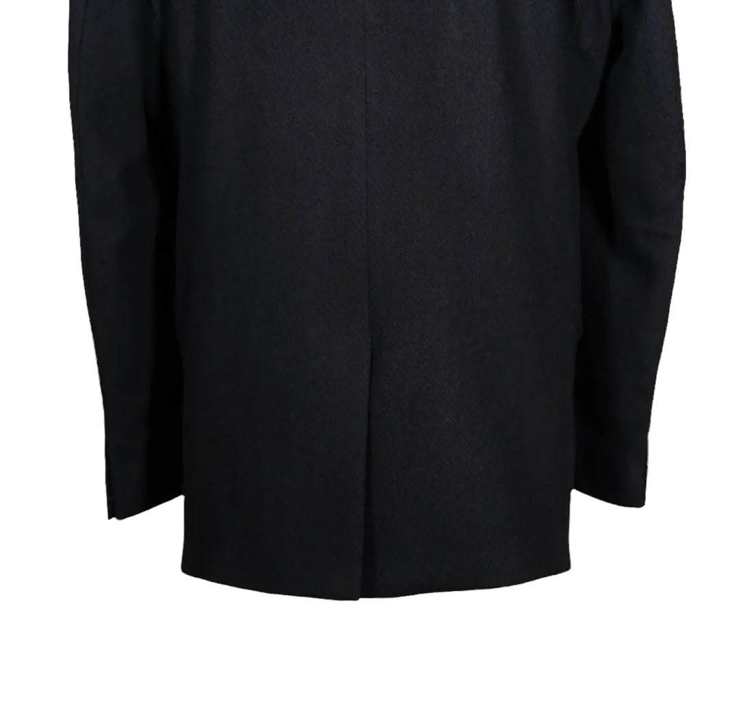 Men's Blazer Black Wool Formal Tuxedo Jacket Sport Coat (42R)