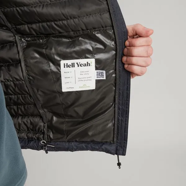 MEN'S HELI R HOODED DOWN JACKET