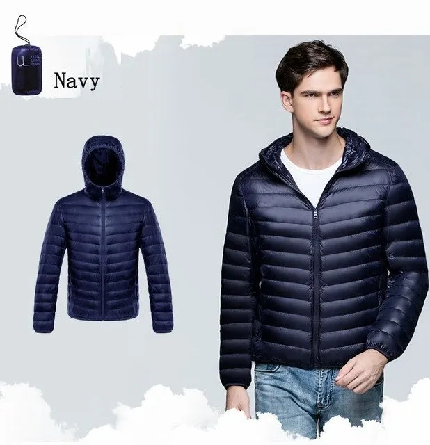 NewBang Brand 7XL 8XL 9XL 10XL Duck Down Jacket Men Autumn Winter Jacket Men Hooded Waterproof Down Jackets Male Warm Down Coat