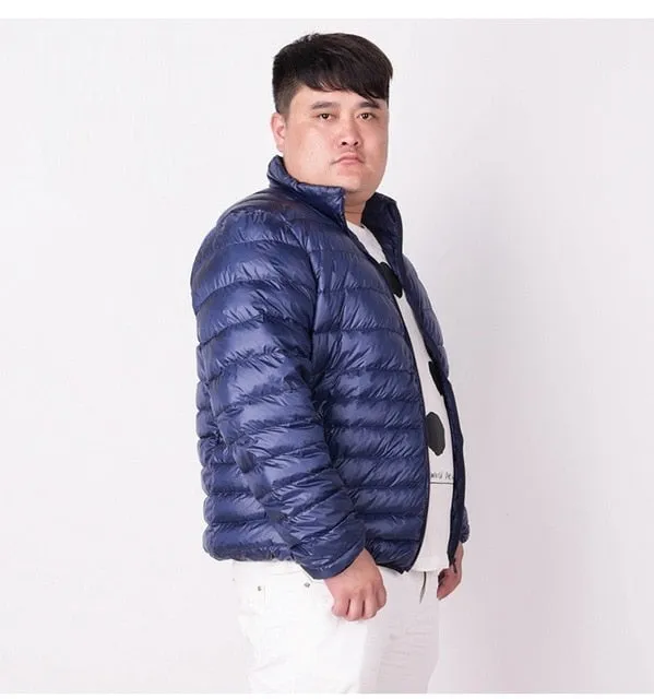 NewBang Brand Plus 7XL Ultra light Down Jacket Men Lightweight Men's Down Coat Male Warm Portable Windbreaker Feather Parka