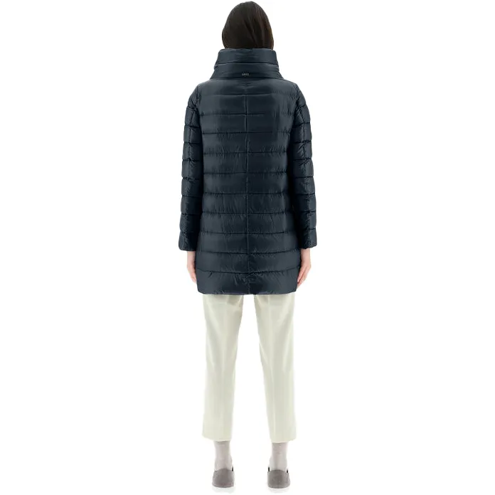 Piumino Cappa Media Iconico Amelia, Navy