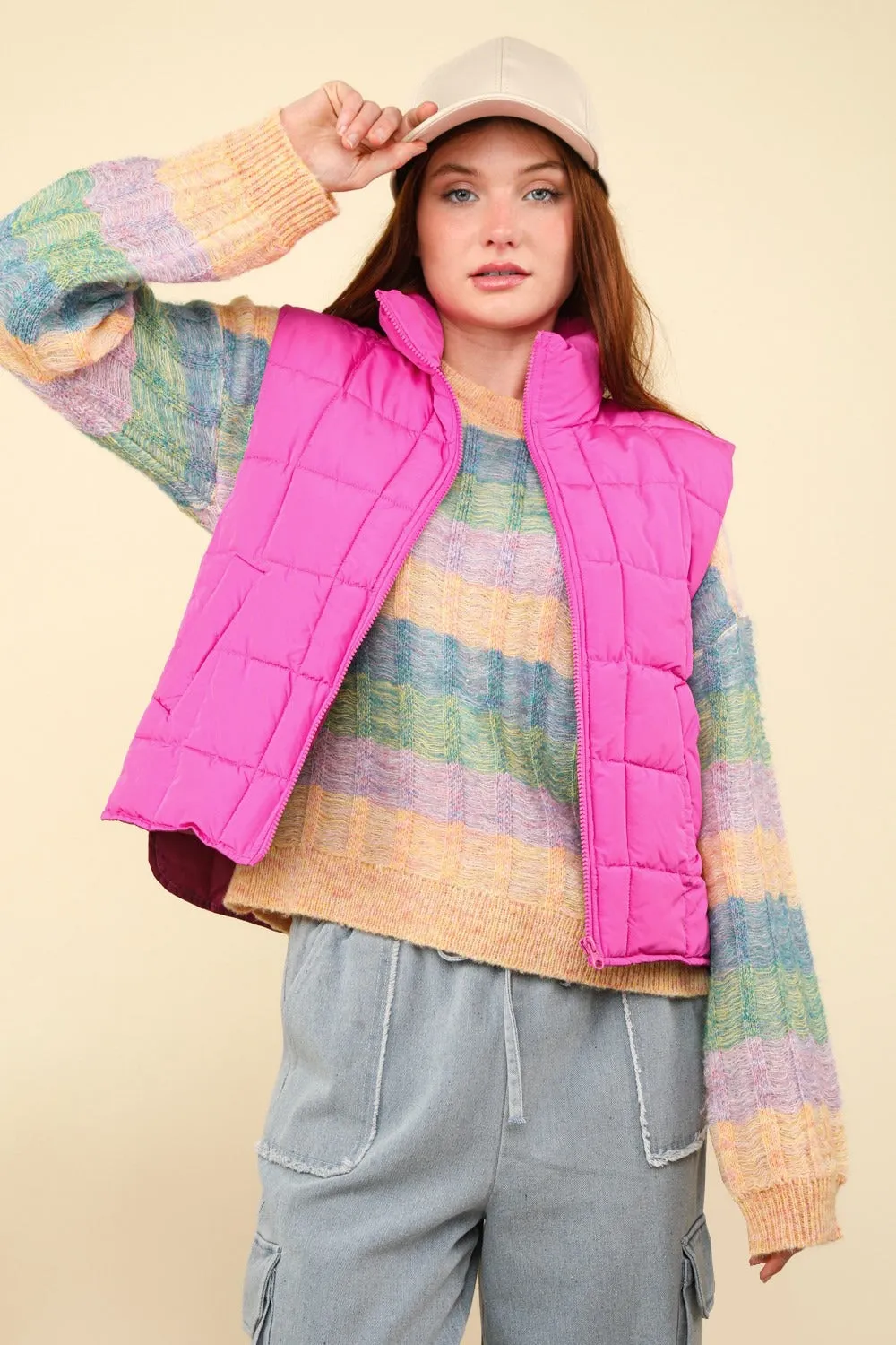 Puffer Padded Warm Vest
