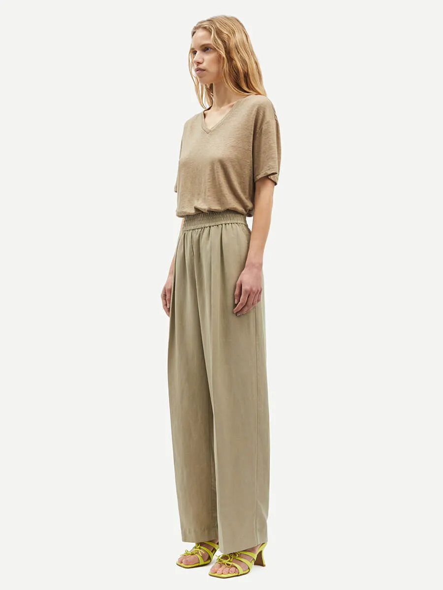 Sajulia Trousers - Light Olive