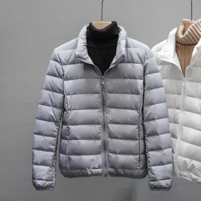 Seamless Winter Puffer Jackets for Women