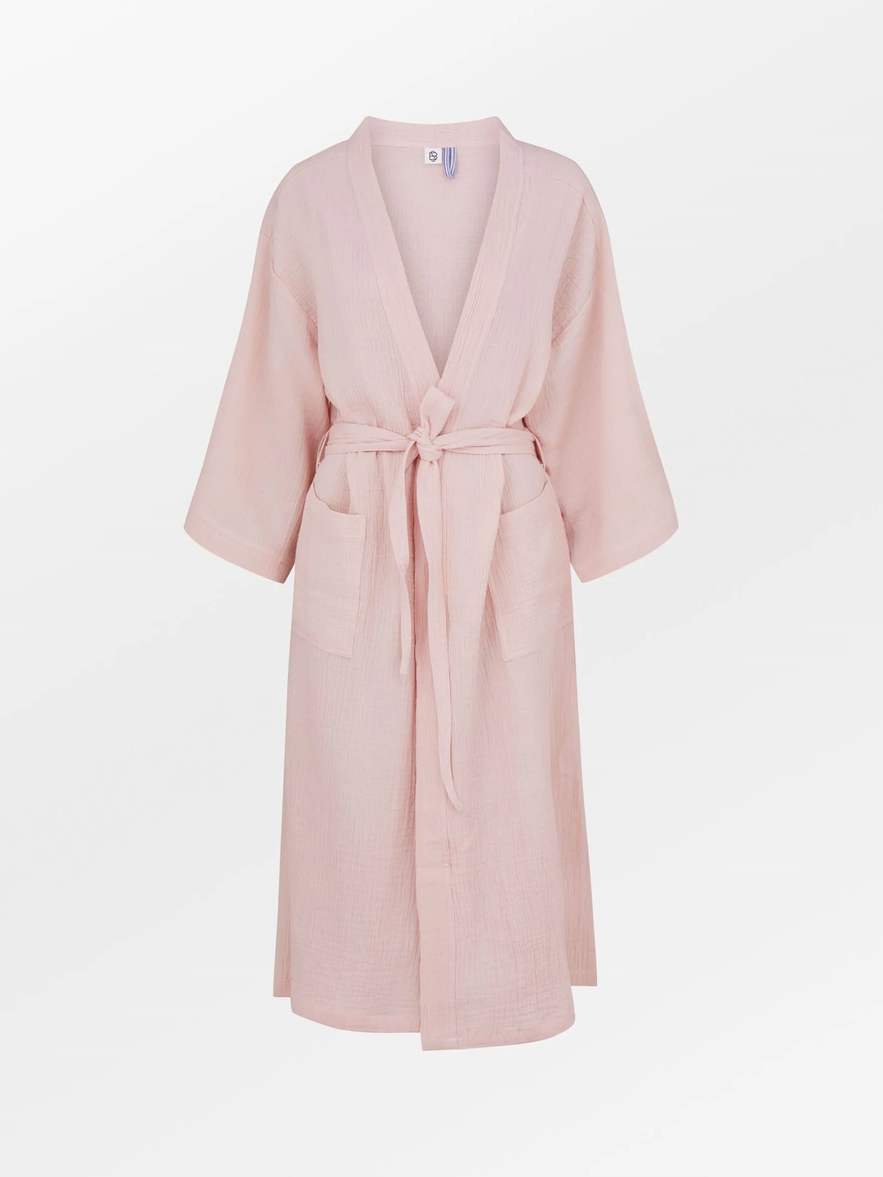 Solid Gauze Luelle Kimono - Pink