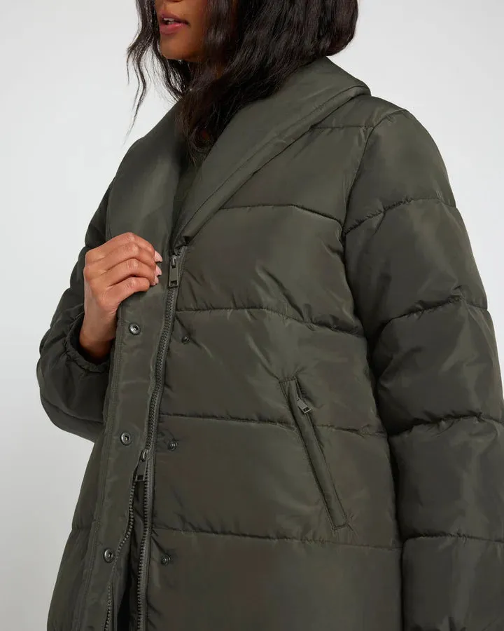 SPLENDID- Splendid x @Cellajaneblog Long Puffer Coat