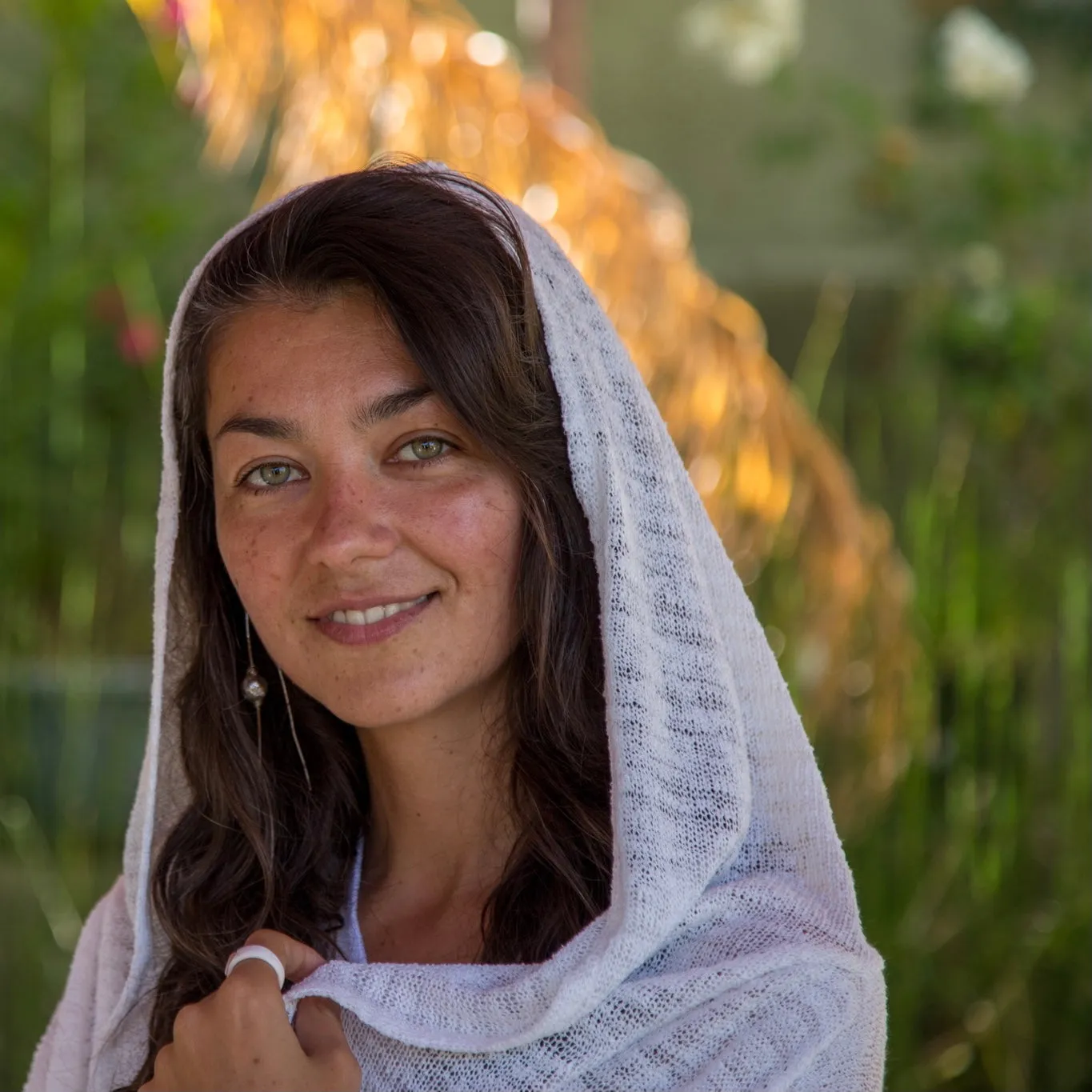 White Sage | Hooded Kimono