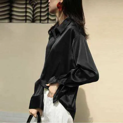 Women Tops Blouses Long Sleeve