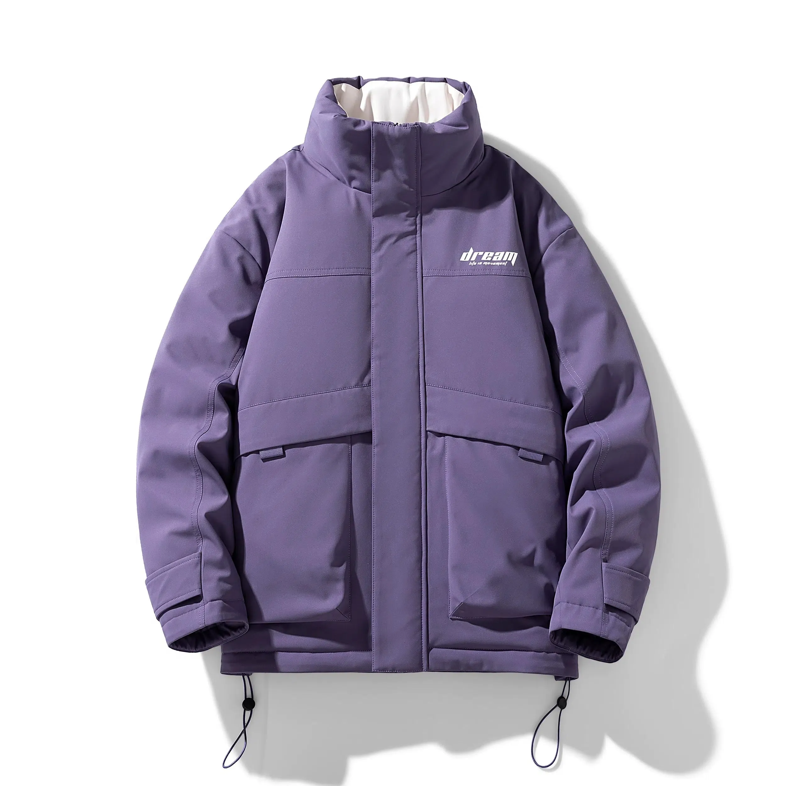 Workwear Down Hooded Jacket