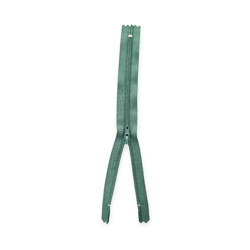 YKK Nylon Zip Bottle Green